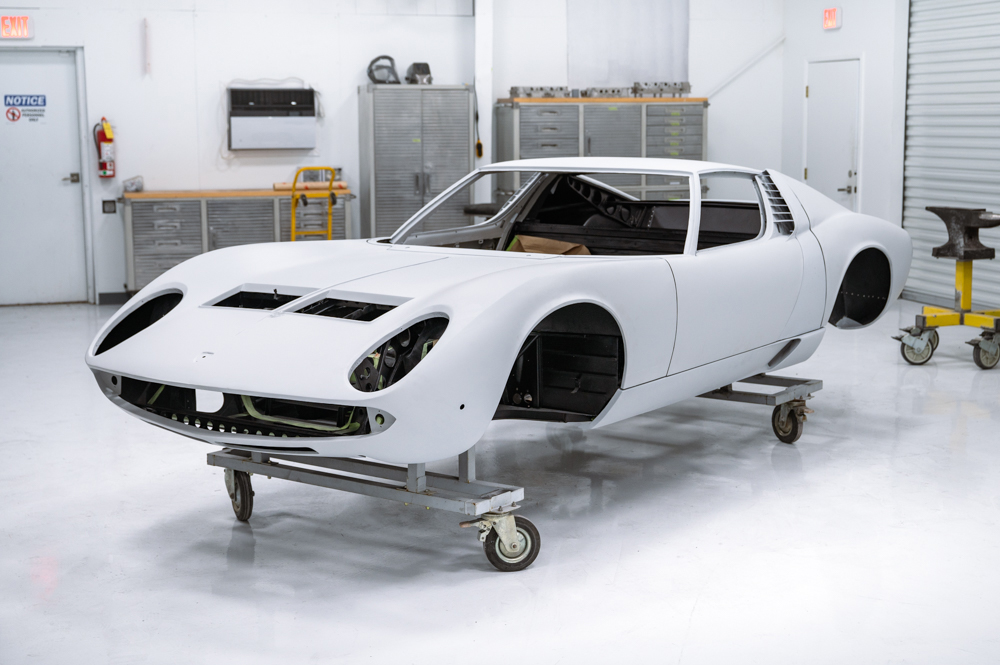 Lamborghini Miura
                    Restoration