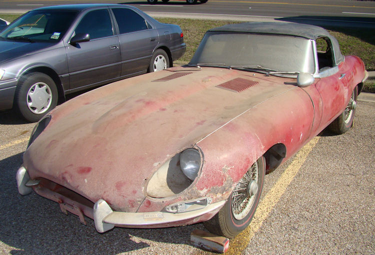 1967 E Type Roadster Project Car For Sale